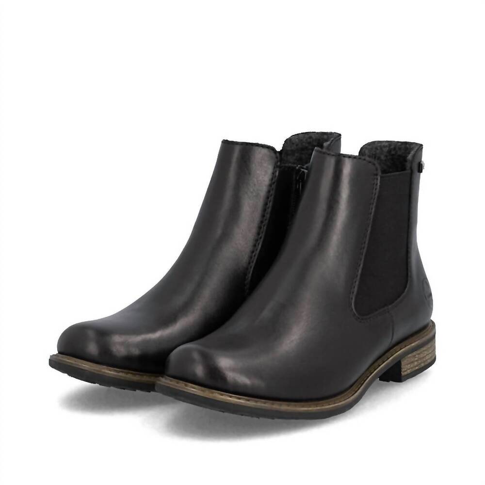 NEW RIEKER women's ornella 70 boot in black